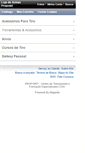 Mobile Screenshot of lojadearmas.propoint.com.br
